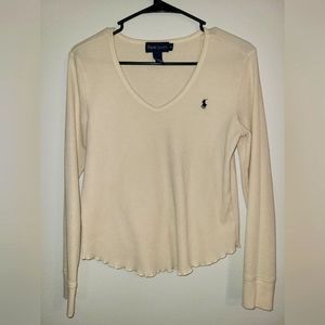 Ralph Lauren Waffle Knit Polo * Size Medium